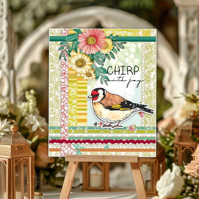 Cute Birds Dies & Stamps Set