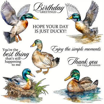 Happy Ducks Dies & Stamps Set