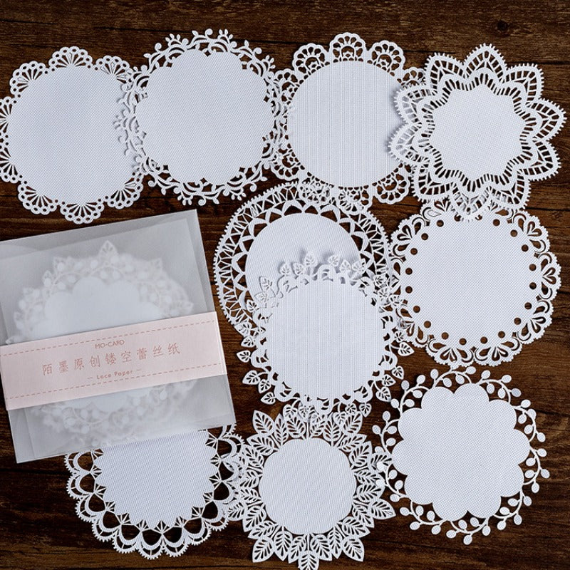 DIY Scrapbook Hollow Lace Paper