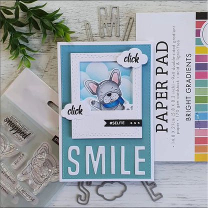 Cute Puppies Dies & Stamps Set