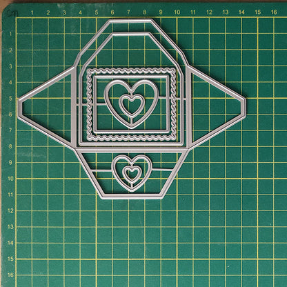 Love Envelope Metal Cutting Dies