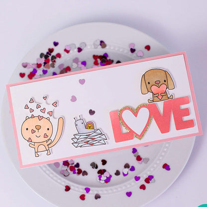 LOVE Letters Metal Cutting Dies