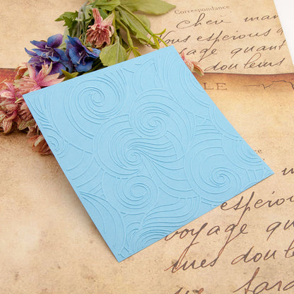 DIY Plastic Embossing Folder