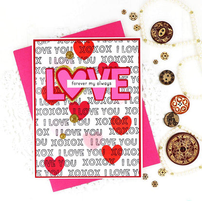 LOVE Letters Metal Cutting Dies