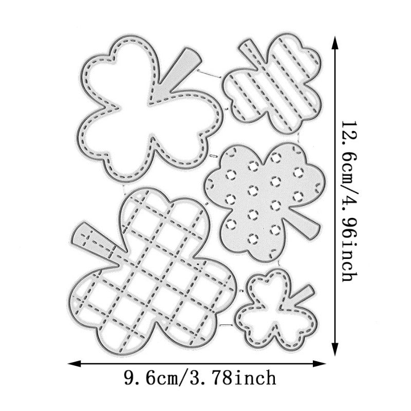 Clover Decorative Metal Cutting Dies