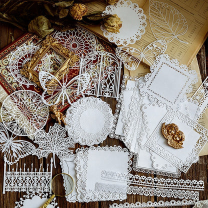 DIY Scrapbook Hollow Lace Paper