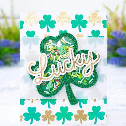 "Lucky" Words Metal Cutting Dies